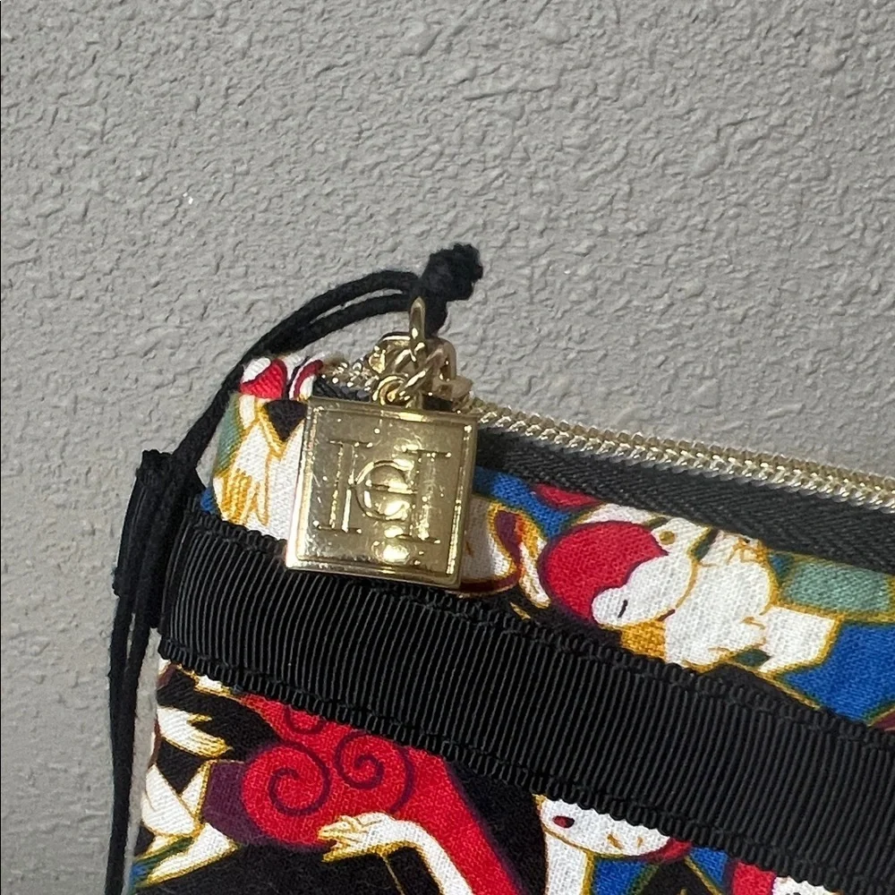 Carolina Herrera Multicolor Graphic Cosmetic Bag - Picture 2 of 5